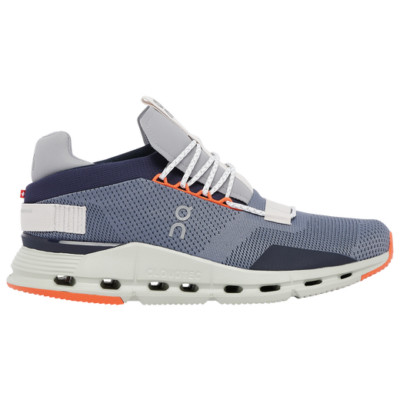 NEW Men's On Brand Grey/Mineral Blue Cloud Cloudnova CloudTec OC Running Shoes