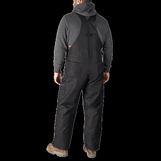 Milwaukee 261B Gridiron Black Zip-to Thigh Bib Overall Various Sizes and Lengths