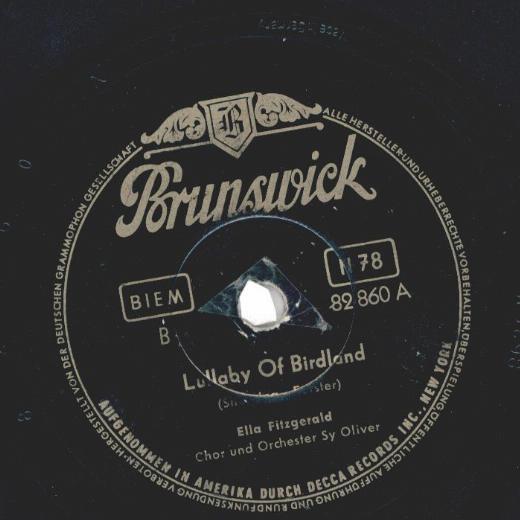 Ella Fitzgerald - Lullaby of birdland/ The greatest there is