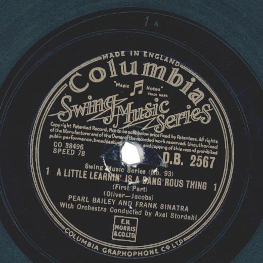 Pearl Bailey King and Frank Sinatra - Swing Music Series No. 93 A Little Learnin