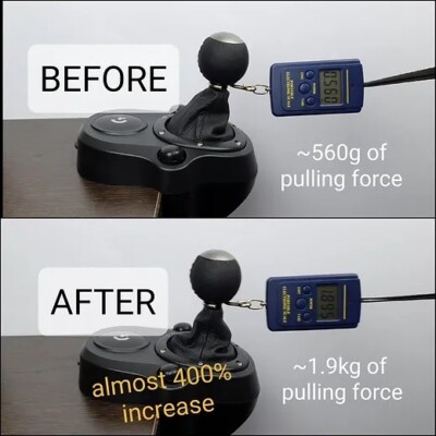 Logitech H-pattern improvement spring | Spring-O