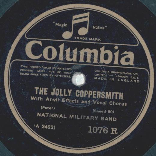 National Military Band - The Jolly Coppersmith / The Birds and the Brook