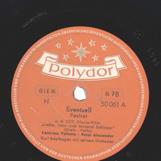 Caterina Valente & Peter Alexander - Eventuell / Sing, Baby, sing