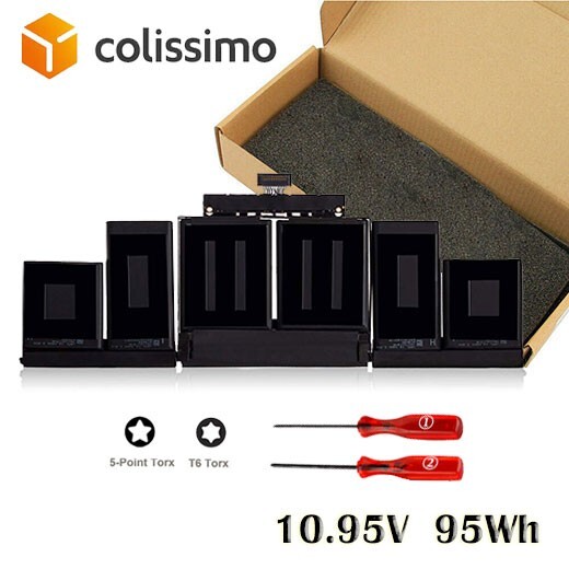 A1417 Batterie Pour Apple Macbook Pro 15 Inch Retina A1398 Mid 2012 Early 2013