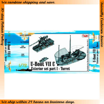 CMK 1/72 German U-Boot VII Exterior Set Part I Turret for Revell 05015