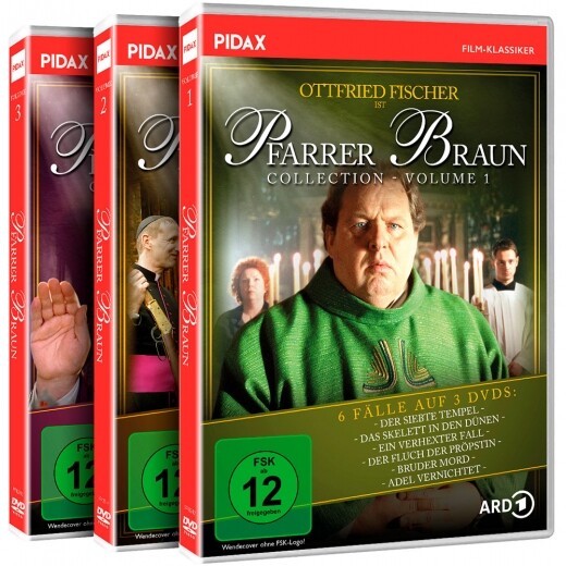 Pfarrer Braun Collection * 18 Folgen Der Krimireihe Auf 9 Dvds * Pidax Neu