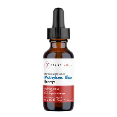 Methylene Blue Liquid Energy by Da Vinci  USP - Pharmaceutical-grade (1 oz)