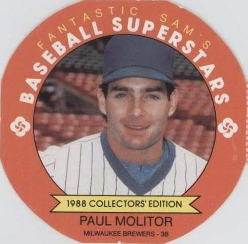 1988 Fantastic Sam's Baseball Superstars Disc Baseball Trading Cards