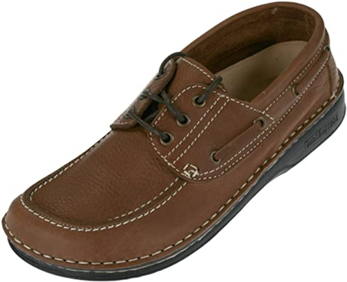 

Footprints By Birkenstock Southport Leather Shoe (35EU Narrow, Кожаная ржавчина), Browns