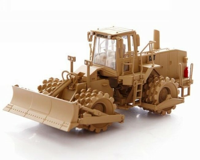 1/50 Military Wheel Tractor Soil Compactor Grader