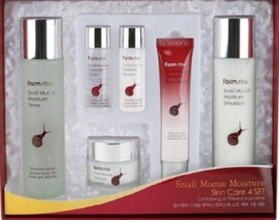 Farm Stay Snail Mucus Moisture special set wrinkle Lifting  Anti aging Recovery