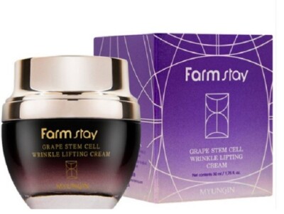 Farm Stay Grape Stem Cell wrinkle Lifting cream 50ml Anti aging Recovery Skin