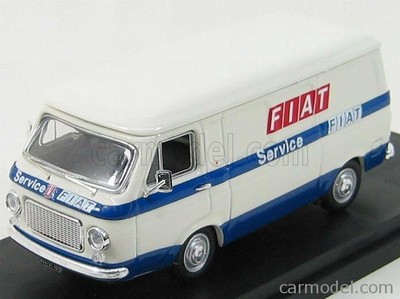RIO-MODELS 4239 SCALA 1/43 FIAT 238 VAN ASSISTENZA 1971 WHITE BLUE MODEL