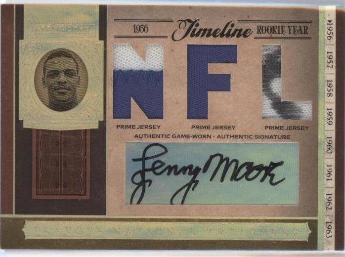 2006 Playoff National Treasures Lenny Moore #TL-LM