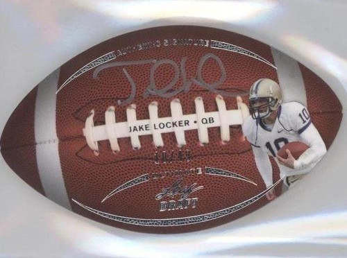 2011 Leaf Ultimate Draft Jake Locker #FB-JL1