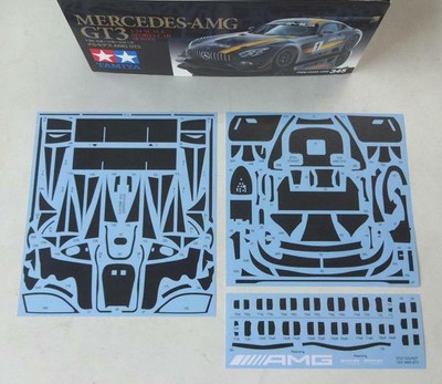Studio27 CD24027 1/24 Mercedes-AMG GT3 Carbon Decal Tamiya 24345 Fujimi Hasegawa