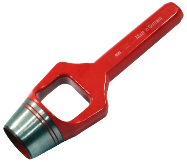 Henkellocheisen, Locheisen - Lochstanze, Made in Germany, Größen 16 - 60 mm