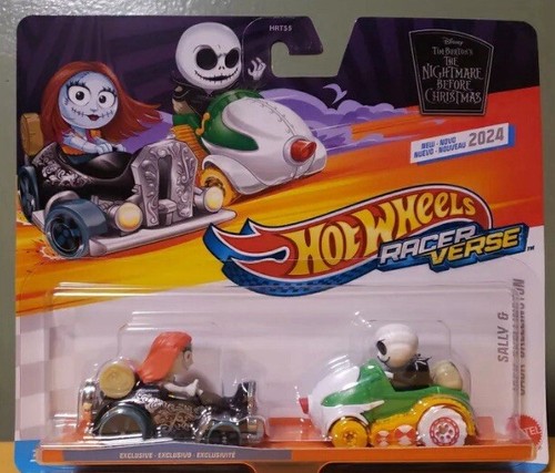 Hot Wheels Racer Verse New 2024 “ SALLY & JACK SKELLINGTON