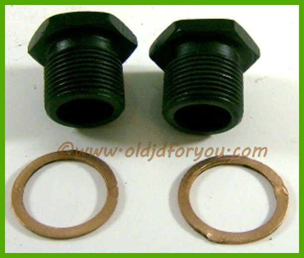 H265R H266R * John Deere H Rocker Arm Shaft Nut Bearing with Copper Gasket* PAIR