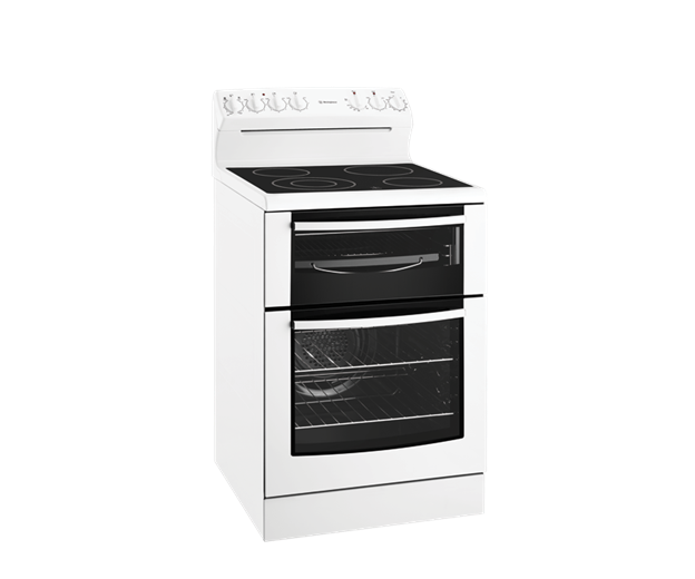 Westinghouse WLE645WA 60cm White Freestanding Electric Stove Ovens