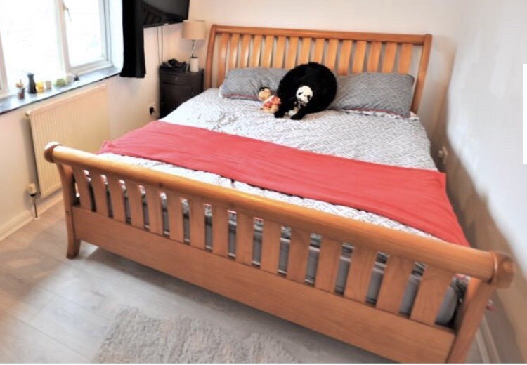 Super King Size Sleigh Bed | in Euxton, Lancashire | Gumtree