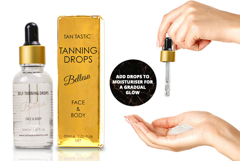 Pro Tanning Drops Dark Sunbed Tan Cream Lotion Bottle Mit Gradual No