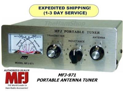 MFJ-971 Antenna Tuner With Cross Needle Power & SWR Meter, 1.8-30 MHz, 200W. Buy it now for 117.95