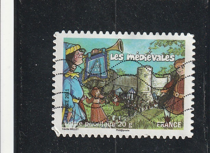L5682 France Timbre Autoadhesif NÂ° 569 De 2011 