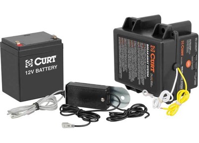 Curt 52042 Side Load Push-To-Test Breakaway System