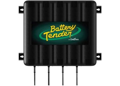 Battery Tender 1.25 AMP 12V 4 Bank Charger Selectable Smart Battery Maintenance