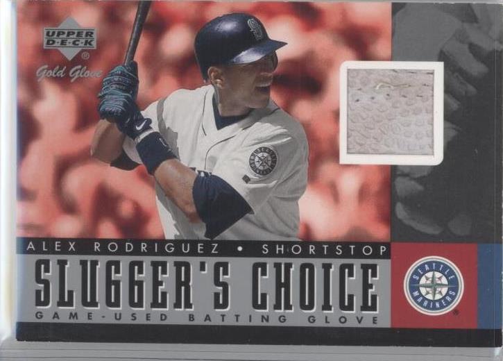 2001 Upper Deck Gold Glove - Alex Rodriguez #SC-ARM