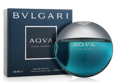 Bvlgari Aqva Pour Homme by Bvlgari 3.4 oz/100ml EDT Cologne for Men New In Box