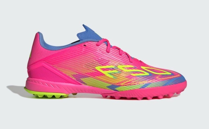 Adidas F50 League TF Turf Soccer Cleats Shoes Pink IE1233 Mens