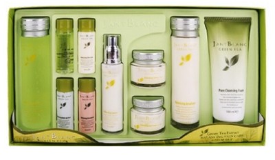Jant Blanc Green Tea Balancing 6pcs Special Set Moisture Nutrition For Dry skin