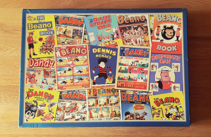 The Beano And The Dandy 1000 Piece Jigsaw Puzzle. Complete in