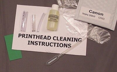Canon Selphy DS810 Printhead Cleaning Kit (Everything Incl.) 1243IJ