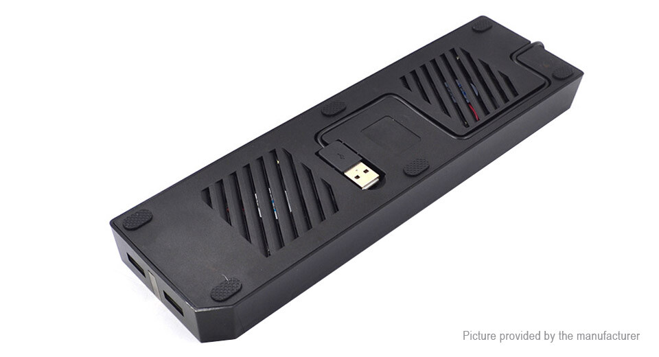 MIMD Charging Dock for Xbox One X Console w/ cooling fan / w/ 2*USB ports