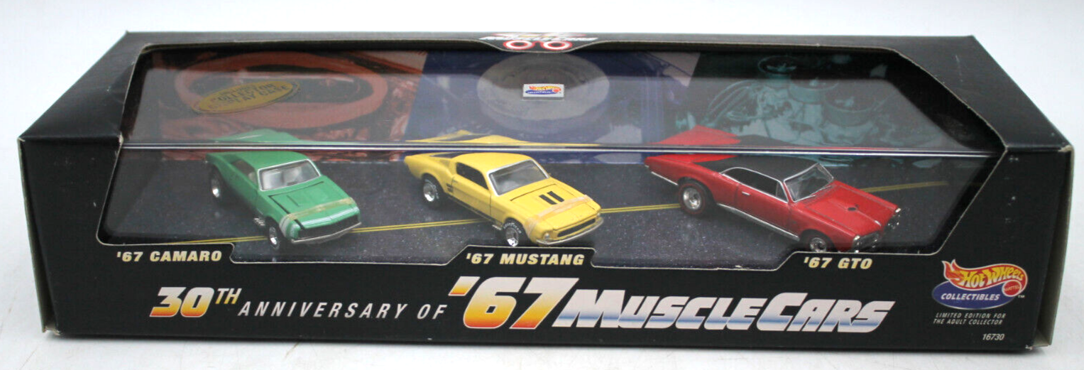 Vintage 1996 Hot Wheels 30th Anniversary '67 Muscle Cars