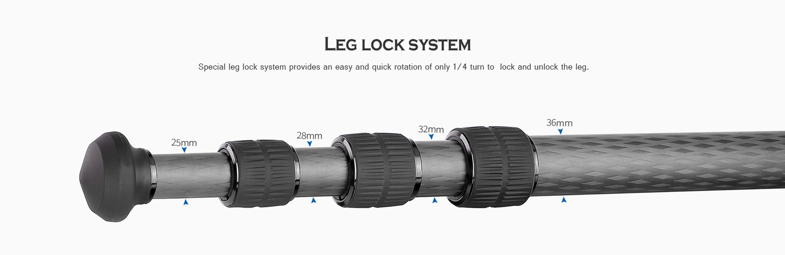 Leofoto LS-364C X Version Ranger Series Tripod