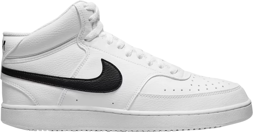 

Мужские кроссовки Nike Court Vision Mid Next Nature белые черные DN3577-101 11, Белый, Nike Court Vision