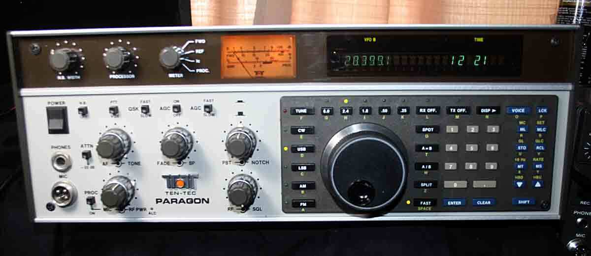 現状品 TEN-TEC 585 PARAGON ジェネラル カバレッジ トランシーバー パラゴン アマチュア 無線機 ホビー ITBJVTVEX8DW-YR-T00-byebye New to me Ten Tec Paragon 585. - YouTube