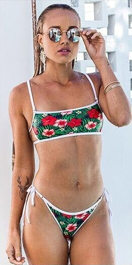 wicked weasel レインボー三角ビキニ 　3点セット wicked weasel レインボー三角ビキニ 3点セット Amazon.co.jp