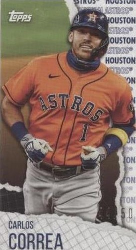 2021 Topps Rip - Carlos Correa #MRIP-CC