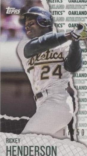 2021 Topps Rip - Mini Base Set Rickey Henderson #MRIP-RH /50 for sale ...