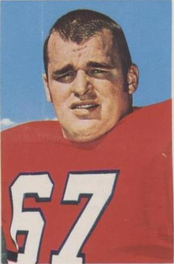 1972 The Wonderful World of Pro Football USA Player Stamps - #111 ...