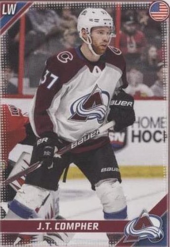 2019-20 Topps NHL Stickers - J.T. Compher #126