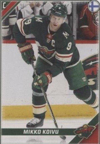 2019-20 Topps NHL Stickers - Mikko Koivu #247