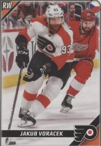 2019-20 Topps NHL Stickers - Jakub Voracek #374