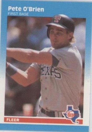 1987 Fleer Classic Miniatures - Pete O'Brien #76