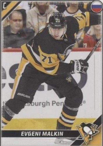 2019-20 Topps NHL Stickers - Evgeni Malkin #390